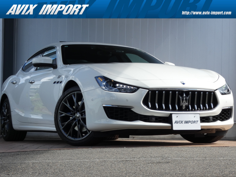 マセラティ ギブリ GT ﾊｲﾌﾞﾘｯﾄﾞ ｶﾞﾗｽSR 黒革 ﾄﾞﾗｲﾊﾞｰｱｼｽﾀﾝｽPKG ﾂｰﾘﾝｸﾞPKG ACC ｼｰﾄﾋｰﾀｰ 純正ﾅﾋﾞ地ﾃﾞｼﾞ ｻﾗｳﾝﾄﾞﾋﾞｭｰﾓﾆﾀｰ AppleCarPlay OPﾃｾﾞｰｵ20AW ﾌﾞﾙｰｷｬﾘﾊﾟｰ 法人1ｵﾅ 禁煙 正規D車