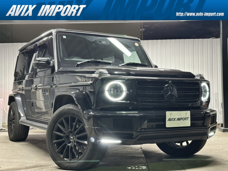メルセデスベンツ Gクラス G400d 限定車 ﾏﾇﾌｧｸﾄｩｰｱEdition ﾅｲﾄPKG ｱﾀﾞﾌﾟﾃｨﾌﾞﾀﾞﾝﾋﾟﾝｸﾞｼｽﾃﾑ ﾌﾞﾗﾊﾞｽﾌﾛﾝﾄｽﾎﾟｲﾗｰ ｶﾞﾗｽSR ﾀﾞｲﾔｽﾃｯﾁ黒/灰ﾅｯﾊﾟ革 ﾘﾗｸｾﾞｰｼｮﾝ ﾍﾞﾝﾁﾚｰｼｮﾝ RSP 純正HDDﾅﾋﾞ地ﾃﾞｼﾞ360°ｶﾒﾗ AppleCarPlay Burmesterｻｳﾝﾄﾞ AMG20AW 禁煙 正規D車