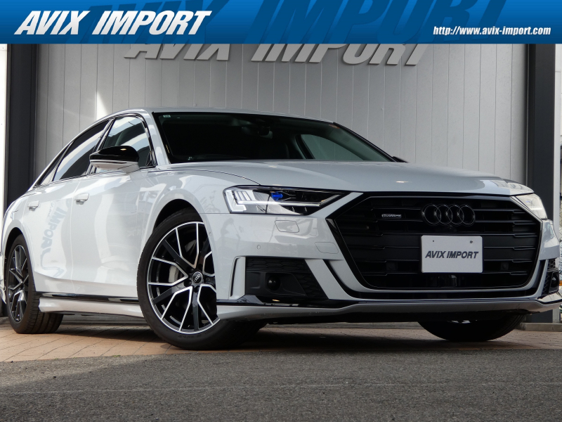 アウディ A8 ｸﾞﾗﾝﾄﾞﾂｰﾘﾝｸﾞﾘﾐﾃｯﾄﾞ 限定車 黒革 ACC ﾚｰｻﾞｰﾗｲﾄ ﾌﾞﾗｯｸｽﾀｲﾘﾝｸﾞPKG  ｴｱｻｽ ｼｰﾄﾋｰﾀｰ ﾍﾞﾝﾁﾚｰｼｮﾝ 純正MMIﾅﾋﾞ ﾊﾞｰﾁｬﾙｺｯｸﾋﾟｯﾄ 地ﾃﾞｼﾞ全周ｶﾒﾗ AppleCarPlay 4ｿﾞｰﾝAC Bang&Olufsen3Dｻｳﾝﾄﾞ HUD 純正20AW 禁煙 正規D車