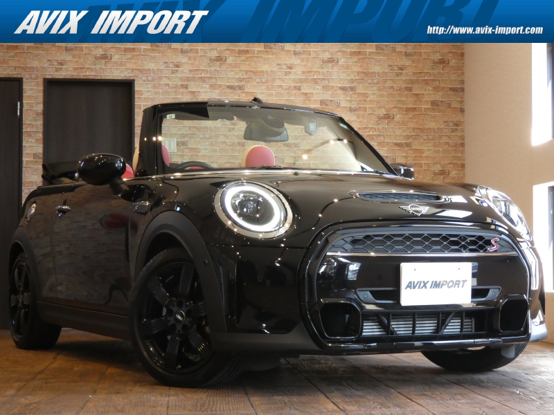 MINI(ミニ) ミニコンバーチブル S DCT ｸﾗｼｯｸﾄﾘﾑ 弊社買取直販 DｱｼｽﾄPKG CAVANA赤ｼｰﾄｶﾊﾞｰ ﾅﾋﾞ Bｶﾒﾗ PDC ACC ｽﾏｰﾄｷｰ LEDﾍｯﾄﾞﾗｲﾄ 17AW