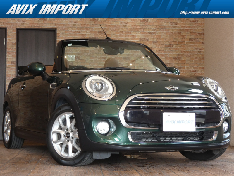 MINI(ミニ) ミニコンバーチブル ｸｰﾊﾟｰ ｺﾝﾊﾞｰﾁﾌﾞﾙ 弊社買取直販 禁煙 黒幌 ﾚｻﾞｰ調ﾌﾞﾗｳﾝｼｰﾄｶﾊﾞｰ ﾅﾋﾞ ETC ｺﾝﾌｫｰﾄｱｸｾｽ LEDﾗｲﾄ 17AW