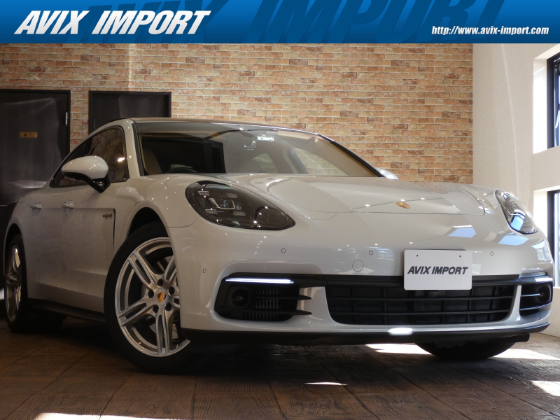 ポルシェ パナメーラ 4Eﾊｲﾌﾞﾘｯﾄﾞ ｽﾎﾟｰﾂｸﾛﾉPKG PorscheActiveSafe ﾊﾟﾉﾗﾏSR ﾀｰﾎﾞ20AW 黒革 ﾅﾋﾞ 全周ｶﾒﾗ 前後ｿﾅｰ ACC AppleCarPlay LCA LKA ｴｱｻｽ ﾊﾟﾜｰｼｰﾄ ｼｰﾄﾋｰﾀｰ ﾊﾟﾜｰﾄﾗﾝｸ LEDﾗｲﾄ