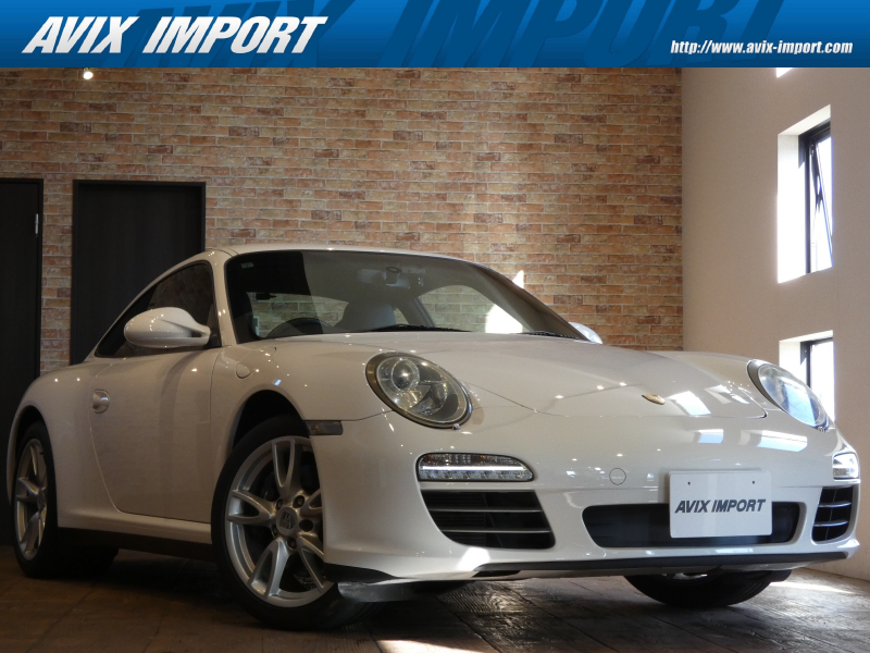 ポルシェ 911(Type997) ｶﾚﾗ4 ｽﾎﾟｰﾂｸﾛﾉPKG 後期型  7速PDK 右H 黒革 社外ﾅﾋﾞ地ﾃﾞｼﾞ ﾊﾞｯｸｶﾒﾗ ﾊﾟﾜｰｼｰﾄ ｼｰﾄﾋｰﾀｰ ｷｾﾉﾝﾍｯﾄﾞﾗｲﾄ ETC 18AW