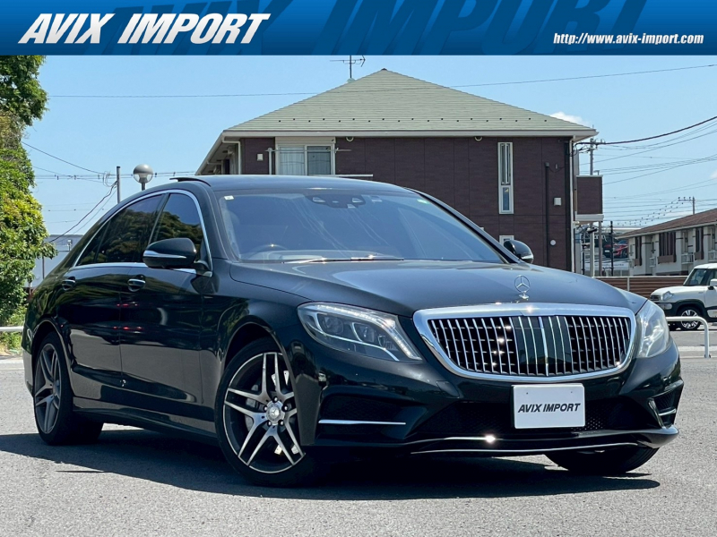 メルセデスベンツ Sクラス S550ﾛﾝｸﾞ AMGﾗｲﾝ  右H 中期 3ｽﾎﾟｰｸｽﾃｱﾘﾝｸﾞ RSP ﾊﾟﾉﾗﾏSR 黒革 ﾅﾋﾞ TV 全周ｶﾒﾗ PTS ﾃﾞｨｽﾄﾛ Burmester ﾊﾟﾜｰｼｰﾄ ﾋｰﾀｰ ﾍﾞﾝﾁﾚｰﾀｰ ﾊﾟﾜｰﾄﾗﾝｸ HUD ｷｰﾚｽｺﾞｰ ｴｱｻｽ LEDﾗｲﾄ 19AW