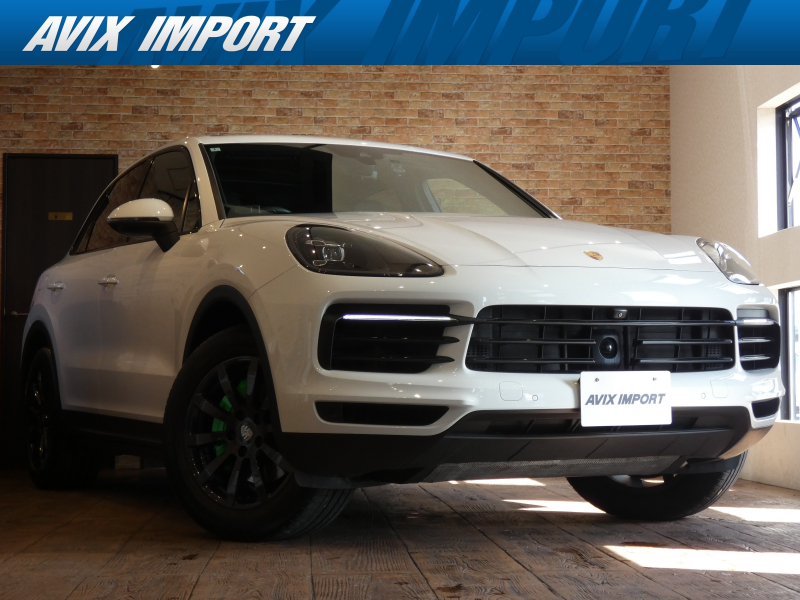 ポルシェ カイエン ﾍﾞｰｽｸﾞﾚｰﾄﾞ ﾊﾟﾉﾗﾏSR 黒革 PCMﾅﾋﾞ AppleCarPlay 全周囲ｶﾒﾗ PorscheActiveSafe ACC LCA  前後ｿﾅｰ 8WAYｼｰﾄ ｼｰﾄﾋｰﾀｰ ﾊﾟﾜｰﾄﾗﾝｸ LEDﾍｯﾄﾞﾗｲﾄ ｸﾞﾘｰﾝ塗装Bｷｬﾘﾊﾟｰ ｶｲｴﾝS19ｲﾝﾁAW