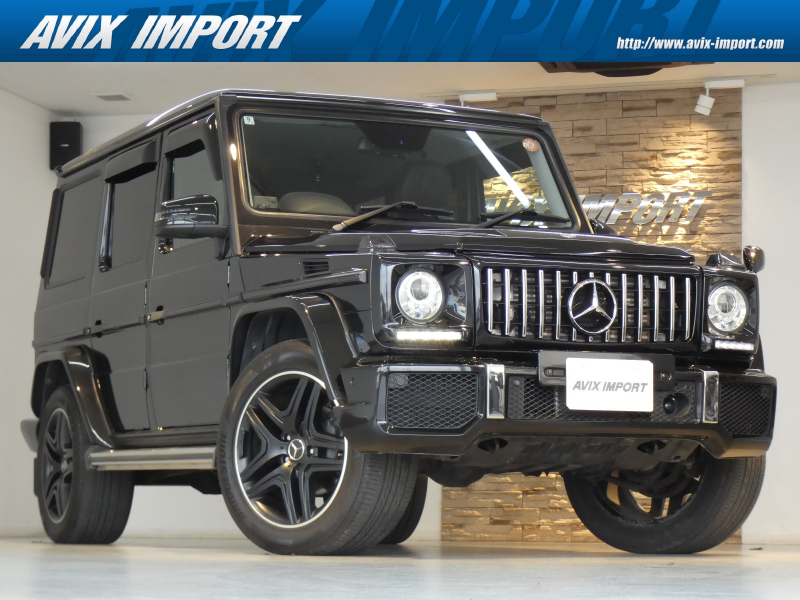 メルセデスベンツ Gクラス G350 BlueTEC LUX-PKG G63仕様ｴｸｽﾃﾘｱ SR 黒革 前後ｼｰﾄﾋｰﾀｰ ﾃﾞｨｽﾄﾛﾆｯｸﾌﾟﾗｽ BSA 純正HDDﾅﾋﾞ地ﾃﾞｼﾞBｶﾒﾗ harman/kardon 純正AMG20AW 禁煙 正規D車