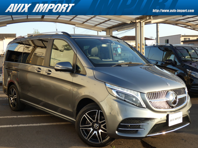 メルセデスベンツ Vクラス V220d AVG ﾛﾝｸﾞ AMGﾗｲﾝ 後期型 9速AT ﾚｰﾀﾞｰｾｰﾌﾃｨｰ ﾊﾟﾉﾗﾏSR 黒革 後席ﾌﾙﾌﾗｯﾄｼｰﾄ LEDﾍｯﾄﾞﾗｲﾄ MBUXﾅﾋﾞ地ﾃﾞｼﾞ360°ｶﾒﾗ ﾌﾞﾙﾒｽﾀｰｻｳﾝﾄﾞ AMG19AW 禁煙 ﾜﾝｵｰﾅｰ 正規D車