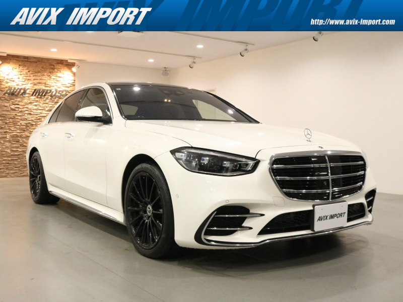 メルセデスベンツ Sクラス S400d 4MATIC AMGﾗｲﾝ ﾚｻﾞｰEXC-PKG 右H正規D車 ﾊﾟﾉﾗﾐｯｸSR 黒革 ｼｰﾄﾋｰﾀｰ＆ﾍﾞﾝﾁﾚｰﾀｰ 12.8ｲﾝﾁ有機ELﾃﾞｨｽﾌﾟﾚｲ(MBUXﾅﾋﾞ) Burmester3Dｻｳﾝﾄﾞ 全周ｶﾒﾗ＆PTS HUD＆ﾚｰﾀﾞｰｾｰﾌﾃｨPKG 純正20AW(黒塗装) 禁煙
