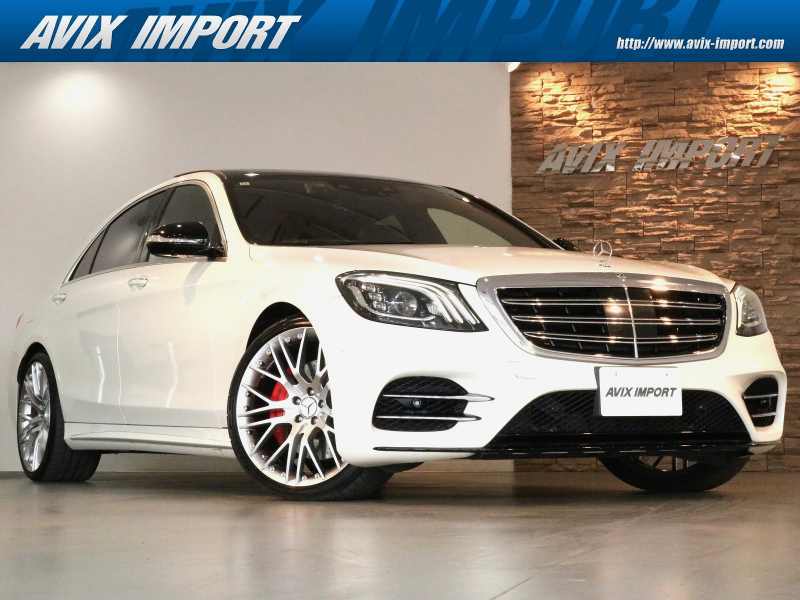 メルセデスベンツ Sクラス S560ﾛﾝｸﾞ AMGﾗｲﾝ ｼｮｰﾌｧｰPKG V8ﾂｲﾝﾀｰﾎﾞ 後期型 右H 正規D車 ﾊﾟﾉﾗﾐｯｸR 黒革 全席ｼｰﾄﾋｰﾀｰ＆ﾍﾞﾝﾁﾚｰﾀｰ 純正ﾅﾋﾞ地ﾃﾞｼﾞ CarPlay Burmesterｻｳﾝﾄﾞ ﾘｱｴﾝﾀｰﾃｲﾒﾝﾄ 全周ｶﾒﾗ＆PTS HUD＆ﾚｰﾀﾞｰｾｰﾌﾃｨPKG 赤ｷｬﾘﾊﾟｰ 社外21AW 禁煙車