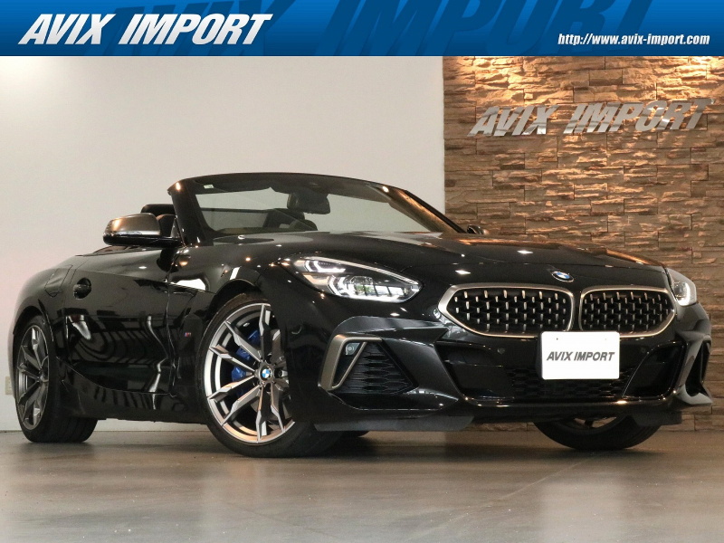 BMW Z4 M40i 黒幌 専用ｴｸｽﾃﾘｱ 黒革 ｼｰﾄﾋｰﾀｰ 純正HDDﾅﾋﾞ harman/kardonｻｳﾝﾄﾞ Bｶﾒﾗ＆PDC＆HUD ﾊﾟｰｷﾝｸﾞ＆ﾘﾊﾞｰｽｱｼｽﾄ ACC＆Dｱｼｽﾄ ｱﾀﾞﾌﾟﾃｨﾌﾞLED 青ｷｬﾘﾊﾟｰ 専用19ｲﾝﾁAW 禁煙 1ｵｰﾅｰ
