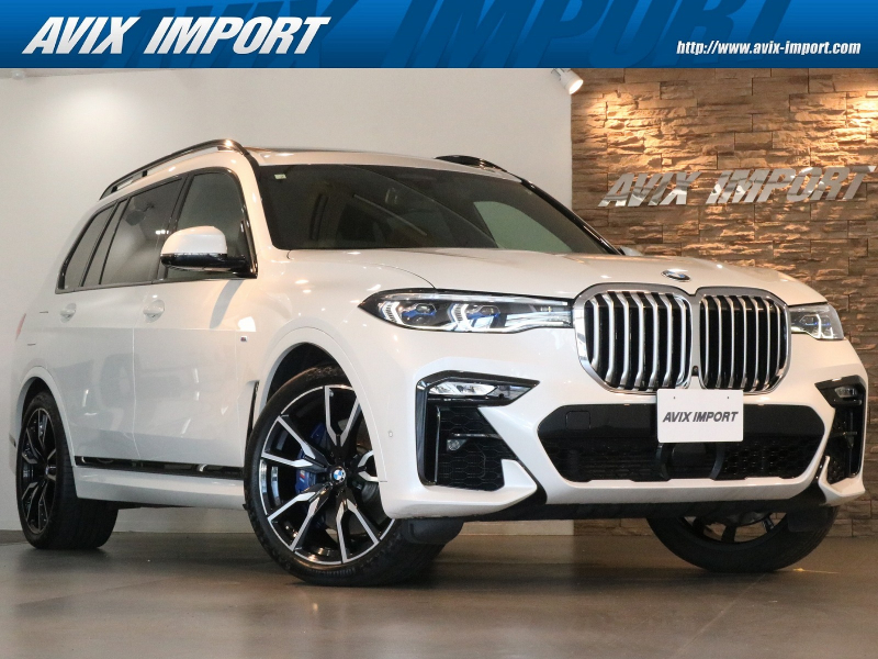 BMW X7 xDrive35d Mｽﾎﾟｰﾂ ｳｪﾙﾈｽPKG Sky LoungeﾊﾟﾉﾗﾏSR 茶革 ｼｰﾄﾋｰﾀｰ＆ﾍﾞﾝﾁﾚｰﾀｰ 2列目ｺﾝﾌｫｰﾄｼｰﾄ(6人乗り) 5ｿﾞｰﾝAC Individualｳｯﾄﾞ 純正ﾅﾋﾞ harman/kardon＆ﾘｱｴﾝﾀｰﾃｲﾒﾝﾄ 3Dﾋﾞｭｰ＆HUD Pｱｼｽﾄﾌﾟﾗｽ＆Dｱｼｽﾄﾌﾟﾛ ﾚｰｻﾞｰﾗｲﾄ 純正OP22AW 禁煙1ｵﾅ