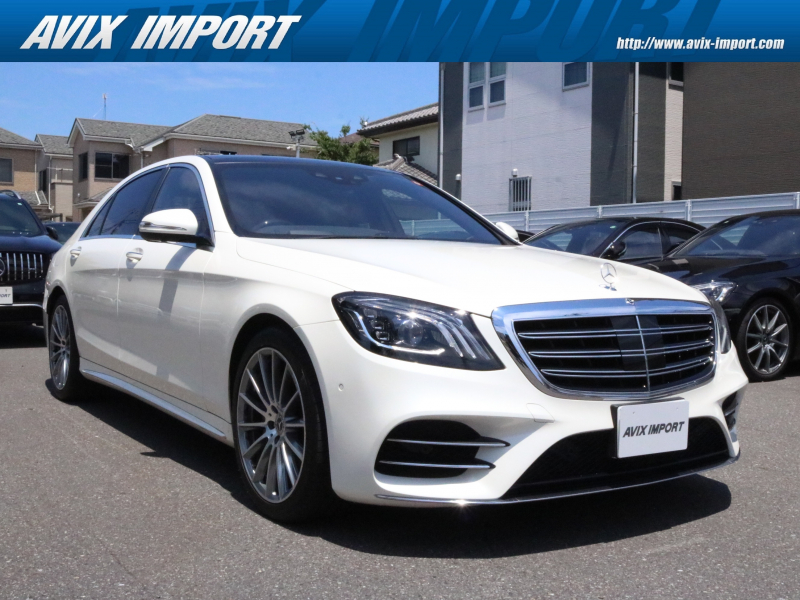 メルセデスベンツ Sクラス S560ﾛﾝｸﾞ AMGﾗｲﾝ ｼｮｰﾌｧｰPKG V8ﾂｲﾝﾀｰﾎﾞ 後期型 右H 正規D車 ﾊﾟﾉﾗﾐｯｸR 黒革 全席ｼｰﾄﾋｰﾀｰ＆ﾍﾞﾝﾁﾚｰﾀｰ 純正HDDﾅﾋﾞ地ﾃﾞｼﾞ Burmesterｻｳﾝﾄﾞ ﾘｱｴﾝﾀｰﾃｲﾒﾝﾄ 全周ｶﾒﾗ＆PTS HUD＆ﾚｰﾀﾞｰｾｰﾌﾃｨPKG 純正20AW 禁煙車