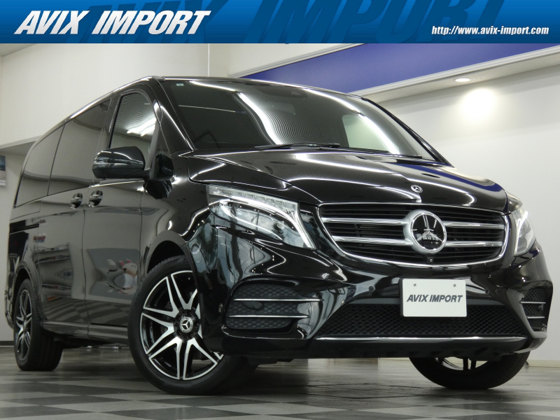 メルセデスベンツ Vクラス V220d Sports long ﾊﾟﾉﾗﾐｯｸR 黒革 ｼｰﾄﾋｰﾀｰ 純正HDDﾅﾋﾞ地ﾃﾞｼﾞ Burmesterｻｳﾝﾄﾞ 全周ｶﾒﾗ＆PTS ﾚｰﾀﾞｰｾｰﾌﾃｨPKG LEDﾍｯﾄﾞﾗｲﾄ 電動Rｹﾞｰﾄ 純正19ｲﾝﾁAW