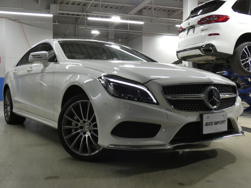 メルセデスベンツ CLS CLS550 AMGﾗｲﾝ 後期型 右H正規D車 V8ﾂｲﾝﾀｰﾎﾞ ｶﾞﾗｽSR ﾎﾟｰｾﾚﾝ革 3ｿﾞｰﾝAC ｼｰﾄﾋｰﾀｰ&ｼｰﾄﾍﾞﾝﾁﾚｰﾀｰ 純正HDDﾅﾋﾞ地ﾃﾞｼﾞ ﾊｰﾏﾝｶｰﾄﾞﾝ 全周ｶﾒﾗ＆PTS  ﾚｰﾀﾞｰｾｰﾌﾃｨPKG ﾊﾟﾜｰﾄﾗﾝｸ ｴｱｻｽ 純正19ｲﾝﾁAW 禁煙