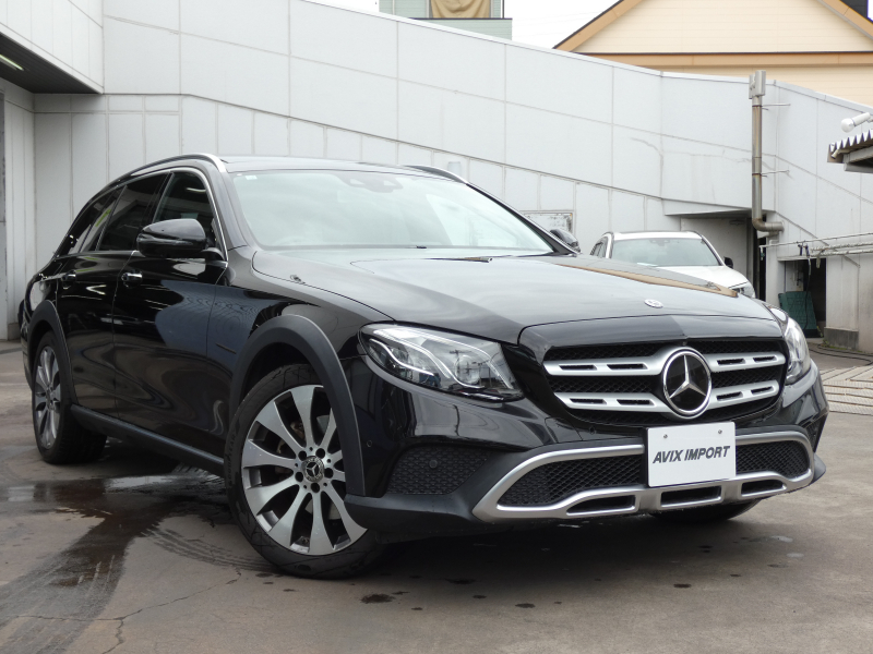 メルセデスベンツ Eクラス E220d 4MATIC ｵｰﾙﾃﾚｲﾝ中期 EXC-PKG ﾊﾟﾉﾗﾐｯｸR 黒革 ｼｰﾄﾋｰﾀｰ＆ﾍﾞﾝﾁﾚｰﾀｰ HDDﾅﾋﾞ地ﾃﾞｼﾞ Burmesterｻｳﾝﾄﾞ 全周ｶﾒﾗ＆PTS HUD＆ﾚｰﾀﾞｰｾｰﾌﾃｨPKG NEWｽﾃｱﾘﾝｸﾞ 純正19ｲﾝﾁAW