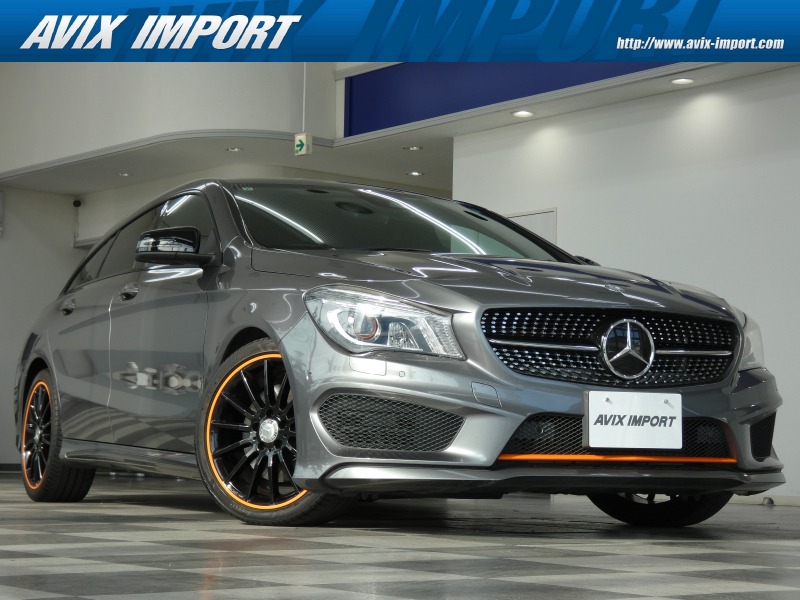 メルセデスベンツ CLAクラス CLA250 ｵﾚﾝｼﾞｱｰﾄｴﾃﾞｨｼｮﾝ 限定車(120台/ﾏｳﾝﾃﾝｸﾞﾚｰ) 専用ｴｸｽﾃﾘｱ＆ｲﾝﾃﾘｱ 純正HDDﾅﾋﾞ地ﾃﾞｼﾞ Bｶﾒﾗ＆PTS ﾊﾞｲｷｾﾉﾝHL ﾚｰﾀﾞｰｾｰﾌﾃｨPKG ｷｰﾚｽｺﾞｰ 専用18ｲﾝﾁAW 禁煙車