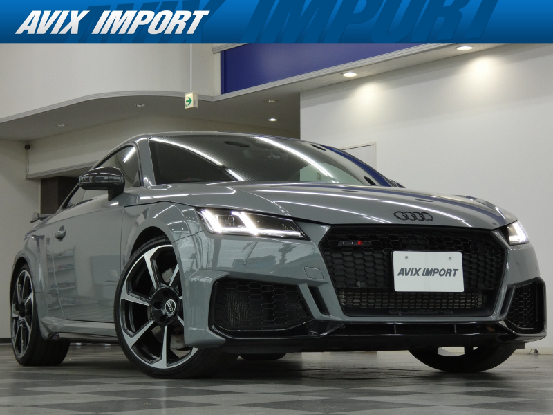 アウディ TT RS クーペ 2.5 quattro 後期型 ﾌﾞﾗｯｸﾊｲｸﾞﾛｽｽﾀｲﾘﾝｸﾞPKG 黒革 ｼｰﾄﾋｰﾀｰ ｶｰﾎﾞﾝｲﾝﾃﾘｱ RSﾃﾞｻﾞｲﾝPKGﾚｯﾄﾞ MMIﾅﾋﾞ Bang&Olufsen ﾘﾔﾋﾞｭｰｶﾒﾗ&ｸﾙｺﾝ ｻｲﾄﾞｱｼｽﾄ ﾊﾞｰﾁｬﾙCP ﾏﾄﾘｸｽLEDﾍｯﾄﾞﾗｲﾄ ｱﾄﾞﾊﾞﾝｽﾄｷｰ 赤ｷｬﾘﾊﾟｰ OP20AW(鍛造) 禁煙