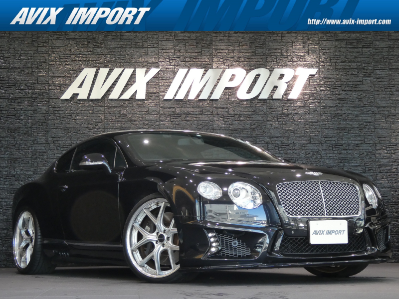 ベントレー コンチネンタル GT ｸｰﾍﾟ WALD ﾌﾞﾗｯｸﾊﾞｲｿﾝ 黒革 F席Pｼｰﾄ Pﾄﾗﾝｸ 純正HDDﾅﾋﾞ Bｶﾒﾗ WALD22AW 左H 禁煙 正規ﾃﾞｨｰﾗｰ車