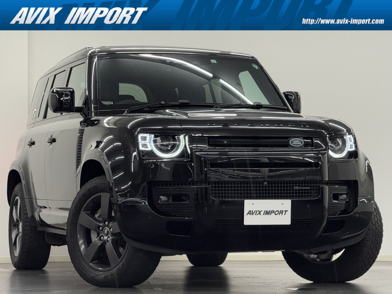 ランドローバー ディフェンダー 110 X-DYNAMIC HSE EX-BLACKﾊﾟｯｸ ﾊﾟﾉﾗﾐｯｸR 黒革 14WayPｼｰﾄ Sﾋｰﾀｰ＆ｸｰﾗｰ 純正ﾅﾋﾞ(Pivi Pro11.4inch) MERIDIAN 全周ｶﾒﾗ＆PAS Dｱｼｽﾀﾝｽ BSAﾊﾟｯｸ Wｾﾝｼﾝｸﾞ ｲﾝﾀﾗｸﾃｨﾌﾞDD ﾏﾄﾘｯｸｽLED ｷｰﾚｽE 純正20ｲﾝﾁAW 禁煙