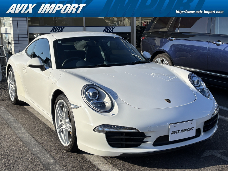 ポルシェ 911(Type991) ｶﾚﾗ 右H正規D車 7速PDK ｽﾎﾟｰﾂｸﾛﾉPKG 青革 ｾﾐﾊﾟﾜｰｼｰﾄ 純正ﾅﾋﾞ地ﾃﾞｼﾞ Bｶﾒﾗ ｷｾﾉﾝﾍｯﾄﾞﾗｲﾄ 電動格納ﾐﾗｰ 純正19ｲﾝﾁAW 禁煙