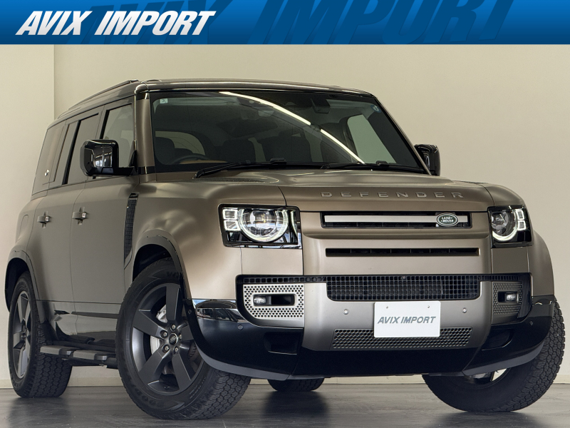 ランドローバー ディフェンダー 110 X-DYNAMIC HSE 新車保証継承 Aﾀﾞｲﾅﾐｸｽ EX-BLACKﾊﾟｯｸ ﾊﾟﾉﾗﾐｯｸR ﾀﾝ革 14WayPｼｰﾄ Sﾋｰﾀｰ＆ｸｰﾗｰ 純正ﾅﾋﾞ(Pivi Pro11.4inch) MERIDIAN 全周ｶﾒﾗ＆PAS Dｱｼｽﾀﾝｽ Wｾﾝｼﾝｸﾞ ｲﾝﾀﾗｸﾃｨﾌﾞDD ﾌﾟﾚﾐｱﾑLED Fｻｲﾄﾞｽﾃｯﾌﾟ ｷｰﾚｽE ｴｱｻｽ 純正20AW 禁煙