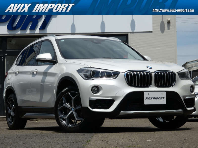 BMW X1 xDrive18d X-Line ﾊｲﾗｲﾝ＆ｺﾝﾌｫｰﾄPKG 茶革 ｼｰﾄﾋｰﾀｰ 純正HDDﾅﾋﾞ 社外後席ﾓﾆﾀｰ Bｶﾒﾗ＆PDC Pｱｼｽﾄ＆Dｱｼｽﾄ LEDﾗｲﾄ ｺﾝﾌｫｰﾄA 電動Rｹﾞｰﾄ 専用18ｲﾝﾁAW 禁煙車
