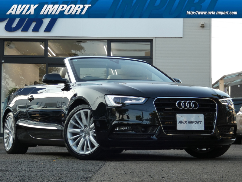 アウディ A5 Cabriolet 2.0 TFSI quattro 赤幌 ﾍﾞｰｼﾞｭ革  ｼｰﾄﾋｰﾀｰ MMIﾅﾋﾞ地ﾃﾞｼﾞ ﾊﾟｰｷﾝｸﾞｼｽﾃﾑ＆ﾘｱﾋﾞｭｰｶﾒﾗ ｱｼｽﾀﾝｽPKG ｱﾄﾞﾊﾞﾝｽﾄｷｰ 純正18ｲﾝﾁAW