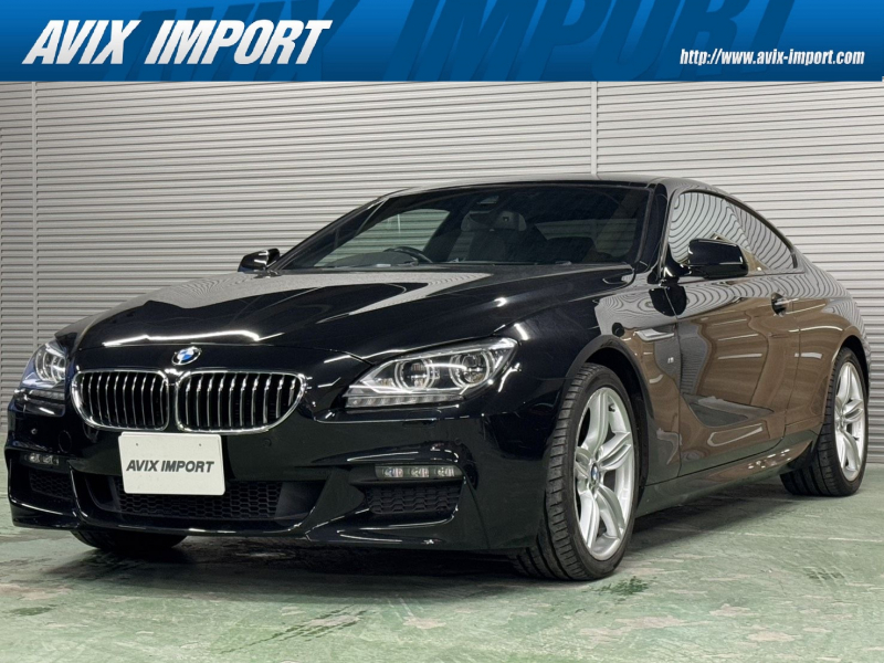 BMW 6シリーズ 640i Coupe MｽﾎﾟｰﾂPKG 右H正規D車 ｶﾞﾗｽSR 黒革 ｼｰﾄﾋｰﾀｰ 純正HDDﾅﾋﾞ地ﾃﾞｼﾞ Bｶﾒﾗ＆PDC ｲﾝﾃﾘｼﾞｪﾝﾄS LEDﾍｯﾄﾞﾗｲﾄ ｺﾝﾌｫｰﾄA 純正19ｲﾝﾁAW