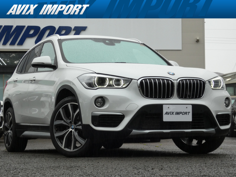BMW X1 xDrive18d X-Line 黒半革 ｼｰﾄﾋｰﾀｰ 純正HDDﾅﾋﾞ Bｶﾒﾗ＆PDC Pｱｼｽﾄ＆Dｱｼｽﾄ LEDﾗｲﾄ ｺﾝﾌｫｰﾄA 電動Rｹﾞｰﾄ 純正OP19ｲﾝﾁAW 禁煙車