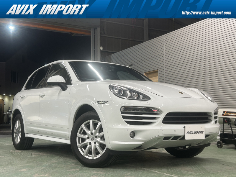 ポルシェ カイエン V6 右H正規D車 ｽﾎﾟｰﾂﾃﾞｻﾞｲﾝPKG 黒革 ｼｰﾄﾋｰﾀｰ 純正ﾅﾋﾞ地ﾃﾞｼﾞ Bｶﾒﾗ＆PAS ｸﾙｰｽﾞｺﾝﾄﾛｰﾙ ﾊﾞｲｷｾﾉﾝHL ｴﾝﾄﾘｰD 電動Rｹﾞｰﾄ ｽﾎﾟｰﾂﾃｰﾙﾊﾟｲﾌﾟ 純正18ｲﾝﾁAW 禁煙