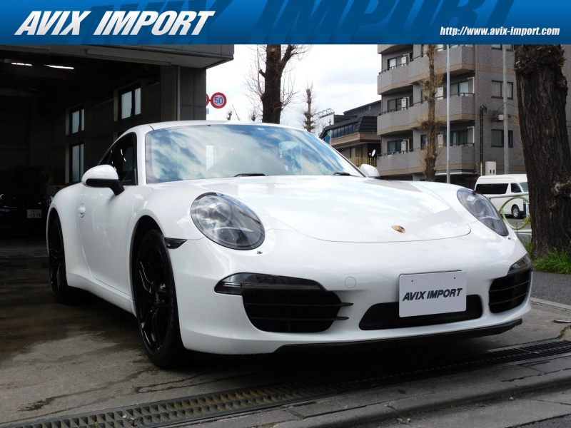 ポルシェ 911(Type991.1) ｶﾚﾗ 右H 正規D車 7速PDK 黒革 純正ﾅﾋﾞ地ﾃﾞｼﾞ Bｶﾒﾗ ﾊﾞｲｷｾﾉﾝHL 電動格納ﾐﾗｰ 純正19ｲﾝﾁAW(ﾌﾞﾗｯｸ) 禁煙