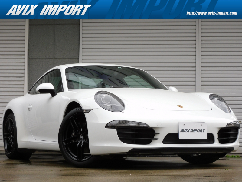 ポルシェ 911(Type991.1) ｶﾚﾗ 右H 正規D車 7速PDK 黒革 純正ﾅﾋﾞ地ﾃﾞｼﾞ Bｶﾒﾗ ﾊﾞｲｷｾﾉﾝHL 電動格納ﾐﾗｰ 純正19ｲﾝﾁAW(ﾌﾞﾗｯｸ) 禁煙