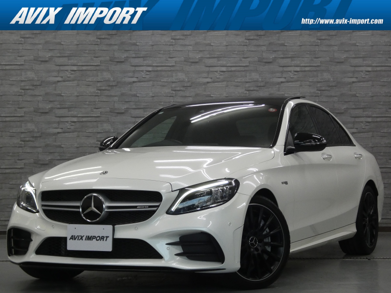 AMG Cクラス C43 AMG 4MATIC EXC-PKG 後期 右H V6ﾂｲﾝﾀｰﾎﾞ RSP ﾊﾟﾉﾗﾏSR 黒革 ﾅﾋﾞ TV Bｶﾒﾗ PTS ﾃﾞｨｽﾄﾛ Burmester ｴｱﾊﾞﾗﾝｽPKG ﾌｯﾄﾄﾗﾝｸ HUD ｷｰﾚｽｺﾞｰ LEDﾗｲﾄ AMG19AW