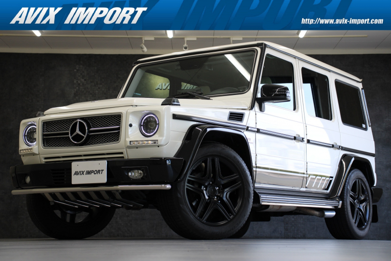 メルセデスベンツ Gクラス G550ﾛﾝｸﾞEdition Select 限定車 左H ｻﾝﾙｰﾌ 白革 前後席ｼｰﾄﾋｰﾀｰ 純正HDDﾅﾋﾞ Bｶﾒﾗ Carplay ﾐﾗｰﾘﾝｸﾞ PTS(ﾘｱ) ｸﾙｺﾝ harman/kardon AMGｵｰﾊﾞｰﾌｪﾝﾀﾞｰ Gelandewagen Factoryｻｽ 社外LEDﾍｯﾄﾞﾗｲﾄ＆ﾃｰﾙﾗｲﾄ ﾗｹﾞｯｼﾞﾎﾞｰﾄﾞ G63用20ｲﾝﾁAW