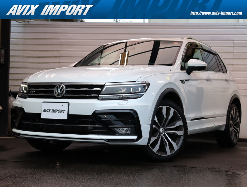 フォルクスワーゲン ティグアン TDI 4ﾓｰｼｮﾝ R-Line ﾊﾟﾉﾗﾏSR ﾚｻﾞｰｼｰﾄPKG DCC-PKG 禁煙 黒革 前後ｼｰﾄﾋｰﾀｰ ACC LCA LKA 純正ﾅﾋﾞ 360°ｶﾒﾗ PDC HUD LEDﾍｯﾄﾞﾗｲﾄ ﾊﾟﾜｰﾃｰﾙｹﾞｰﾄ 純正20ｲﾝﾁAW