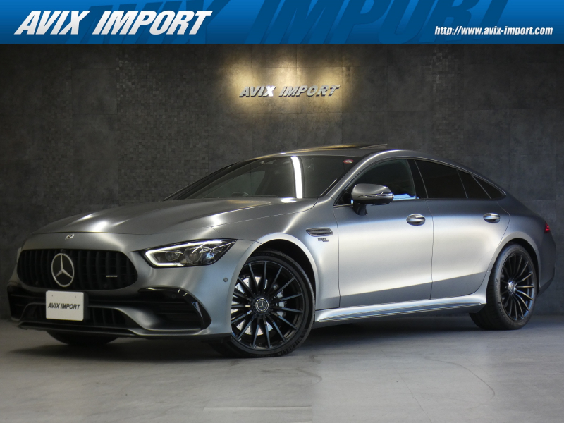 AMG GT 4ドアクーペ GT43 4MATIC+(ISG搭載ﾓﾃﾞﾙ) AMG RIDE CONTROL+PKG ｴｸｽｸﾙｰｼﾌﾞPKG 禁煙  黒革 SR RSP ﾃﾞｨｽﾄﾛ ﾅﾋﾞTV 全周ｶﾒﾗ 前後ﾋｰﾀｰ&ﾍﾞﾝﾁﾚｰｼｮﾝ ﾘﾗｸｾﾞｰｼｮﾝ機能 ﾏﾙﾁｺﾝﾄﾛｰﾙｼｰﾄﾊﾞｯｸ ﾀﾞｲﾅﾐｯｸｼｰﾄ HUD Burmester CarPlay meｺﾈｸﾄ LEDﾗｲﾄ 20AW