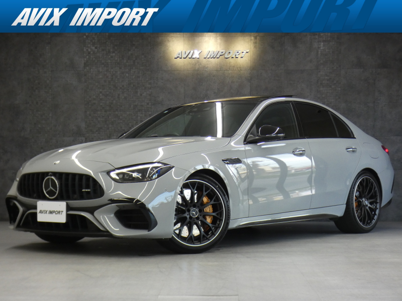 AMG Cクラス C63S Eﾊﾟﾌｫｰﾏﾝｽ AMGﾊﾟﾌｫｰﾏﾝｽ&AMGｶｰﾎﾞﾝPKG AMG特別ｵｰﾀﾞｰﾌﾟﾛｸﾞﾗﾑ 新車保証 禁煙 ｶｰﾎﾞﾝｾﾗﾐｯｸB&ｺﾞｰﾙﾄﾞｷｬﾘﾊﾟｰ ﾊﾟﾉﾗﾏSR AMGﾊﾟﾌｫｰﾏﾝｽｼｰﾄ&ｽﾃｱﾘﾝｸﾞ HUD RSP MBUX ﾃﾞｼﾞﾀﾙｺｯｸﾋﾟｯﾄD ARﾅﾋﾞTV 前席M付Pｼｰﾄ&温冷ｼｰﾄ AMG鍛造20AW