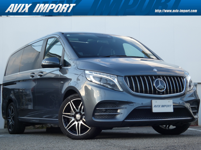 メルセデスベンツ Vクラス V220d Sports Long  RSP ﾊﾟﾉﾗﾏSR 黒革 LED 純正HDDﾅﾋﾞ地ﾃﾞｼﾞ360°ｶﾒﾗ  ｼｰﾄﾋｰﾀｰ ﾘｱｴｱｺﾝ Burmester ｼｰﾄﾊﾞｯｸﾃｰﾌﾞﾙ ｾﾝﾀｰｺﾝｿｰﾙﾎﾞｯｸｽ ﾊﾟﾅﾒﾘｶｰﾅｸﾞﾘﾙ 19AW 禁煙 正規D車