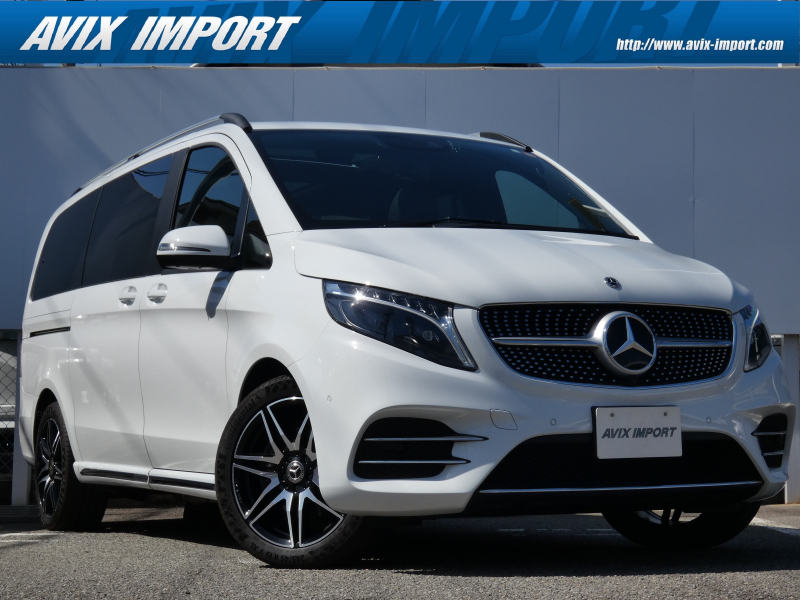 メルセデスベンツ Vクラス V220d AVGﾛﾝｸﾞ AMGﾗｲﾝPKG 後期型 RSP 9速AT 黒革 ﾌﾙﾌﾗｯﾄ ｼｰﾄﾋｰﾀｰ LED MBUXﾅﾋﾞ 地ﾃﾞｼﾞｶｰﾌﾟﾚｲ 360°ｶﾒﾗ ﾃﾞｼﾞﾀﾙｲﾝﾅｰﾐﾗｰ ﾘｱｴｱｺﾝ 7人乗 19AW 禁煙 正規D車