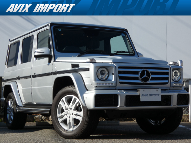 メルセデスベンツ Gクラス G350d LUX-PKG 後期最終型 SR 黒革 ﾃﾞｨｽﾄﾛﾆｯｸﾌﾟﾗｽ 後期HDDﾅﾋﾞ地ﾃﾞｼﾞBｶﾒﾗ ﾊｰﾏﾝｶｰﾄﾞﾝ  AppleCarPlay 純正18AW 禁煙 正規D車