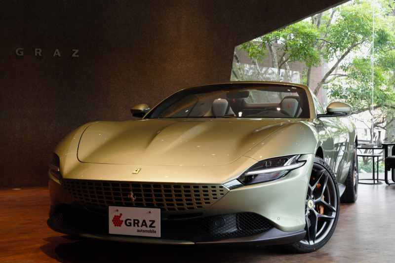 フェラーリ ローマ スパイダー  左H　OP900　カーボンLEDステア　SPレザー