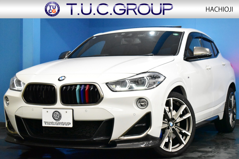 BMW X2 M35i 4WD ｾﾚｸﾄ&ｱﾄﾞﾊﾞﾝｽﾄﾞｱｸﾃｨﾌﾞｾｰﾌﾃｨ-&ｺﾝﾌｫｰﾄP ﾊﾟﾉﾗﾏｻﾝﾙｰﾌ ﾋｰﾀｰ付電動黒革 3DﾃﾞｻﾞｲﾝFﾘｯﾌﾟ 20AW LEDﾍｯﾄﾞﾗｲﾄ 追従ACC HUD ﾀｯﾁﾊﾟﾈﾙﾅﾋﾞBｶﾒﾗ ｶｰﾎﾞﾝ調ﾄﾗﾝｸ&ﾘｱｽﾎﾟｲﾗｰ 衝突軽減B 車線逸脱&歩行者警告 電動Rｹﾞｰﾄ 2年保証