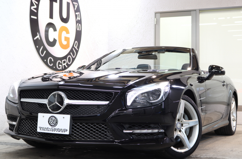 メルセデスベンツ SLクラス SL350 AMGｽﾎﾟｰﾂ&ﾚｰﾀﾞｰｾｰﾌﾃｨPKG　1ｵｰﾅｰ ｷｰﾚｽｺﾞｰ 黒本革 ｴｱｽｶｰﾌ HDDﾅﾋﾞTV BT音楽 ﾊﾞｯｸｶﾒﾗ PTS ｷｾﾉﾝ AMGｴｱﾛ&19AW ABCｻｽ 自動ﾄﾗﾝｸ&ﾌｯﾄﾄﾗﾝｸOP 7AT　2年保証【6/29まで期間限定在庫】