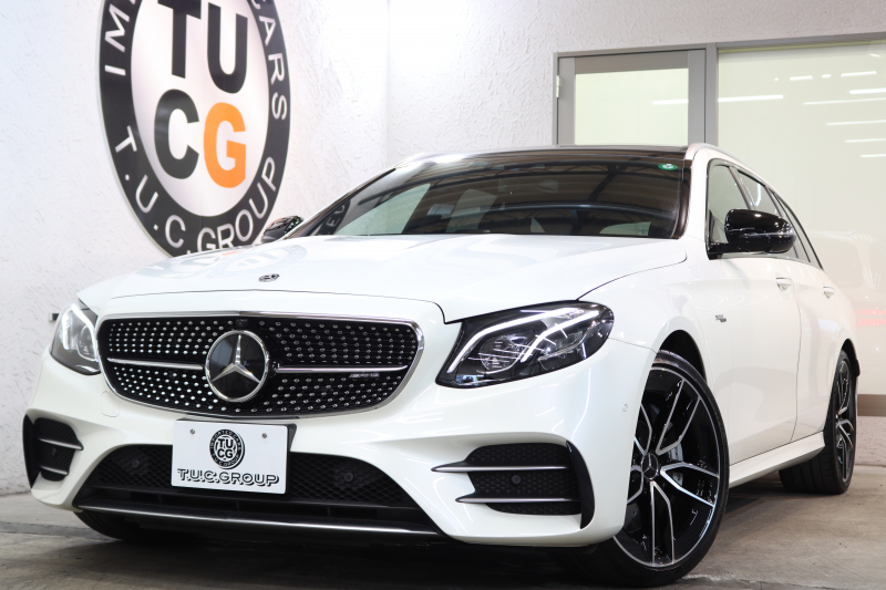 AMG Eクラス E53ｽﾃｰｼｮﾝﾜｺﾞﾝ 4MATIC+ ｴｸｽｸﾙｰｼﾌﾞ&ﾚｰﾀﾞｰｾｰﾌﾃｨPKG　ISG搭載 中期 MEｺﾈｸﾄ ｷｰﾚｽｺﾞｰ 黒本革 ﾍﾞﾝﾁﾚｰﾀｰ ﾊﾟﾉﾗﾏSR ﾍｯﾄﾞｱｯﾌﾟD HDDﾅﾋﾞTV ｽﾏﾎ連携 ﾌﾞﾙﾒｽﾀｰ 360ｶﾒﾗ PTS LEDﾗｲﾄ ﾊﾝｽﾞﾌﾘｰA AMG専用装備&ﾁｭｰﾆﾝｸﾞ 9AT　2年保証