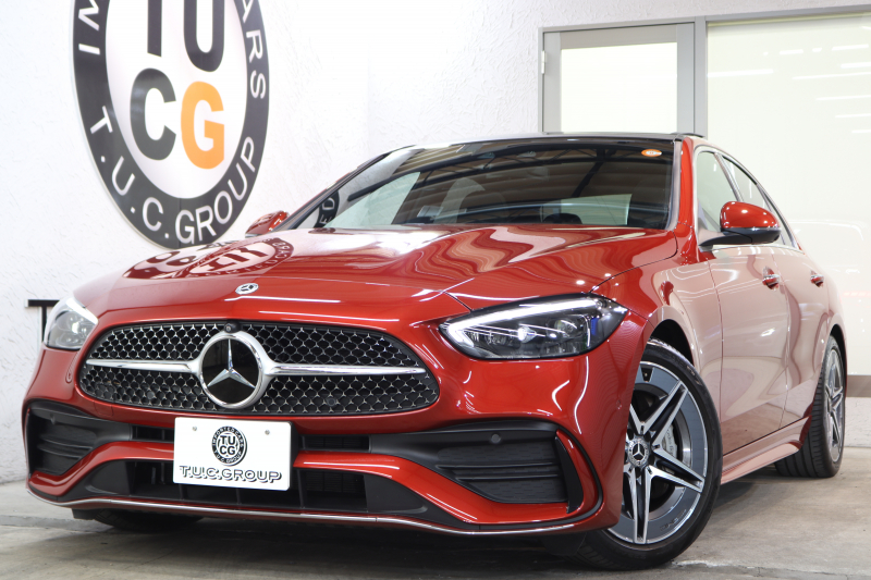 メルセデスベンツ Cクラス C220d  AVG AMGﾗｲﾝ ﾚｻﾞｰｴｸｽｸﾙｰｼﾌﾞ&ﾍﾞｰｼｯｸ&ﾚｰﾀﾞｰｾｰﾌﾃｨPKG　ISG搭載 MEｺﾈｸﾄ ｷｰﾚｽｺﾞｰ 茶/黒本革 ｼｰﾄﾋｰﾀｰ ﾊﾟﾉﾗﾏSR  ﾍｯﾄﾞｱｯﾌﾟD MBUXﾅﾋﾞ&ARﾅﾋﾞTV 360ｶﾒﾗ PTS DIGITALﾗｲﾄ 自動ﾄﾗﾝｸ ﾜｲﾔﾚｽ充電 ﾘｱｱｸｽﾙｽﾃｱﾘﾝｸﾞ 9AT　2年保証付