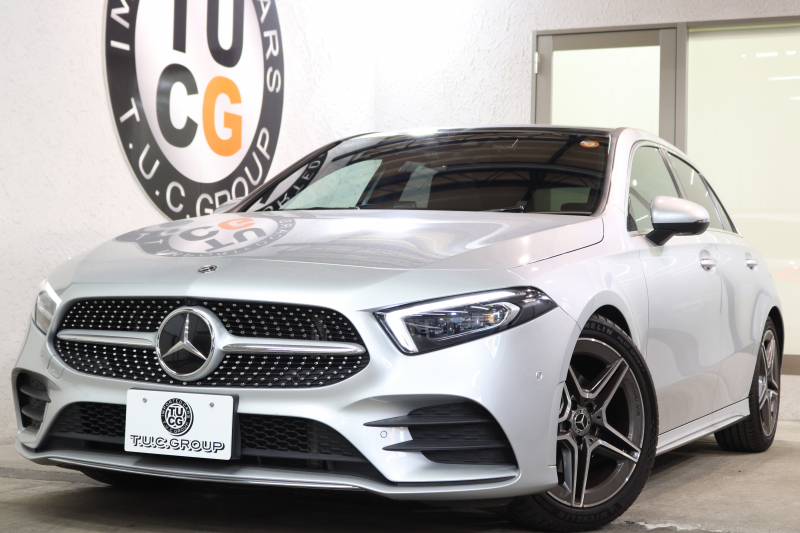 メルセデスベンツ Aクラス A180ｽﾀｲﾙ AMGﾗｲﾝ AMGﾚｻﾞｰｴｸｽｸﾙｰｼﾌﾞ&ｱﾄﾞﾊﾞﾝｽﾄﾞ&ﾅﾋﾞｹﾞｰｼｮﾝ&ﾚｰﾀﾞｰｾｰﾌﾃｨPKG　ｷｰﾚｽｺﾞｰ 灰/黒本革 ﾊﾟﾉﾗﾏSR ﾍｯﾄﾞｱｯﾌﾟD MBUXﾅﾋﾞTV BT音楽 ｱﾄﾞﾊﾞﾝｽﾄﾞｻｳﾝﾄﾞ 360ｶﾒﾗ PTS LEDﾗｲﾄ AMGｴｱﾛ&18AW ﾜｲﾔﾚｽ充電　2年保証