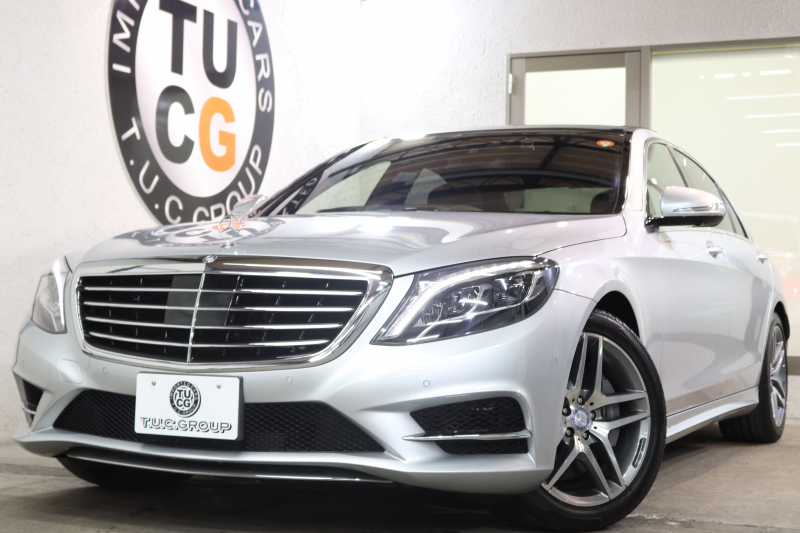メルセデスベンツ Sクラス S550ﾛﾝｸﾞ AMGｽﾎﾟｰﾂ&ﾚｰﾀﾞｰｾｰﾌﾃｨPKG　中期 ｷｰﾚｽｺﾞｰ 黒本革 ﾍﾞﾝﾁﾚｰﾀｰ ﾊﾟﾉﾗﾏSR ﾍｯﾄﾞｱｯﾌﾟD HDDﾅﾋﾞTV BT音楽 ﾌﾞﾙﾒｽﾀｰ 360ｶﾒﾗ PTS LEDﾗｲﾄ ﾊﾝｽﾞﾌﾘｰA AMGｴｱﾛ&19AW ｴｱｻｽ ｸﾛｰｼﾞﾝｸﾞSP 7AT　2年保証