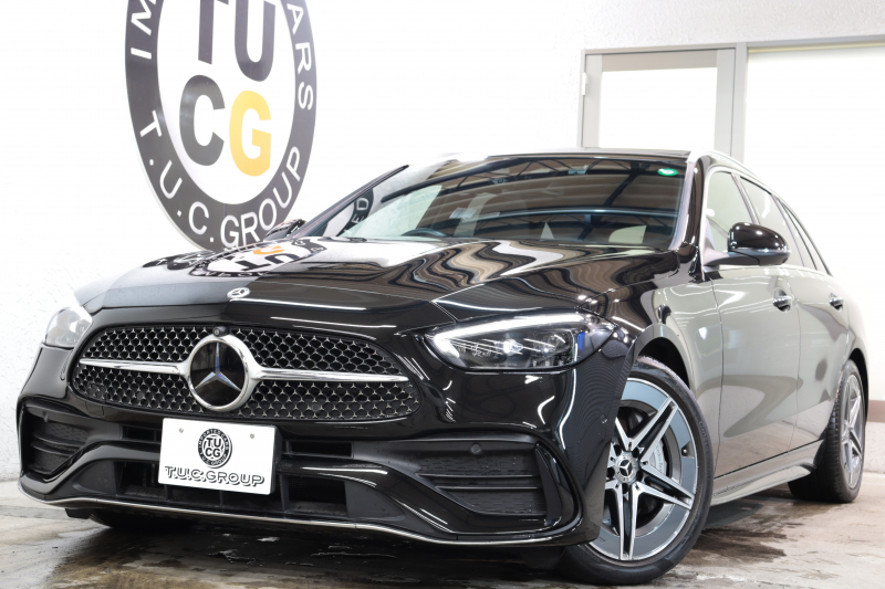 メルセデスベンツ Cクラス C220dｽﾃｰｼｮﾝﾜｺﾞﾝ AVG AMGﾗｲﾝ ﾚｻﾞｰｴｸｽｸﾙｰｼﾌﾞ&ﾍﾞｰｼｯｸ&ﾚｰﾀﾞｰｾｰﾌﾃｨPKG　ISG搭載 ｷｰﾚｽｺﾞｰ 黒本革 ﾊﾟﾉﾗﾏSR ﾍｯﾄﾞｱｯﾌﾟD MBUXﾅﾋﾞTV ｽﾏﾎ連携 360ｶﾒﾗ PTS LEDﾗｲﾄ 自動Rｹﾞｰﾄ AMGｴｱﾛ&18AW 9AT　2年保証