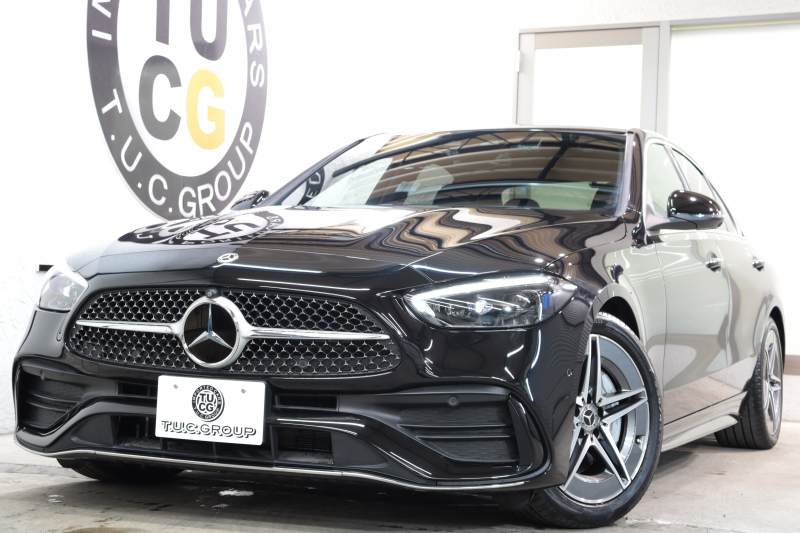 メルセデスベンツ Cクラス C220d AVG AMGﾗｲﾝ ﾚｻﾞｰｴｸｽｸﾙｰｼﾌﾞ&ﾍﾞｰｼｯｸ&ﾚｰﾀﾞｰｾｰﾌﾃｨPKG　ISG搭載 ｷｰﾚｽｺﾞｰ 黒本革 ｼｰﾄﾋｰﾀｰ ﾍｯﾄﾞｱｯﾌﾟD MBUX/ARﾅﾋﾞTV ｽﾏﾎ連携 360ｶﾒﾗ PTS LEDﾗｲﾄ 自動ﾄﾗﾝｸ AMGｴｱﾛ&18AW ﾀﾞｲﾅﾐｯｸS 9AT　2年保証