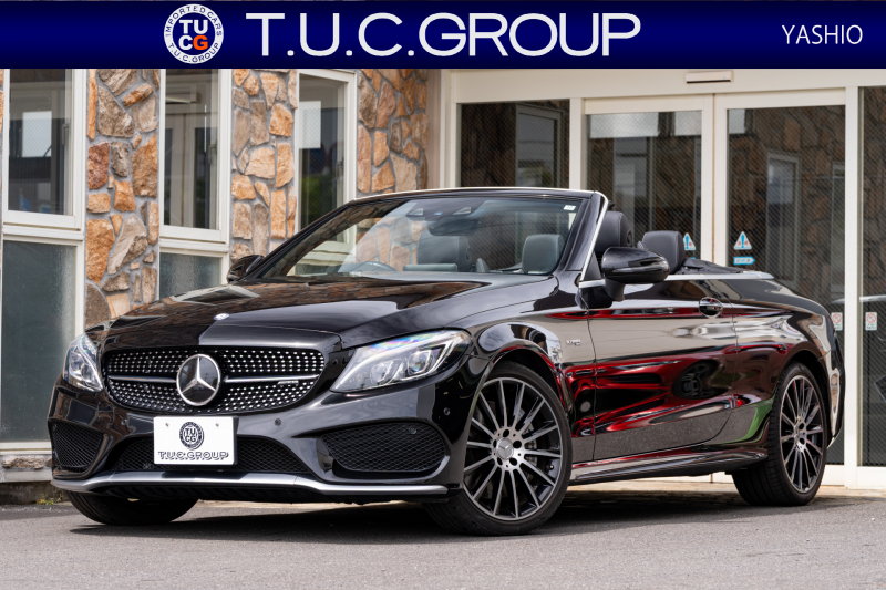 AMG Cクラス C43 4MATIC ｶﾌﾞﾘｵﾚ ﾚｰﾀﾞｰSP　赤帆 黒革 ｼｰﾄﾋｰﾀｰ ｴｱｽｶｰﾌ 純正ﾅﾋﾞ ﾌﾙｾｸﾞTV Burmester LEDﾍｯﾄﾞﾗｲﾄ ﾏﾙﾁｶﾗｰｱﾝﾋﾞｴﾝﾄﾗｲﾄ AMGｴｱﾛ&19ｲﾝﾁAW　2年保証